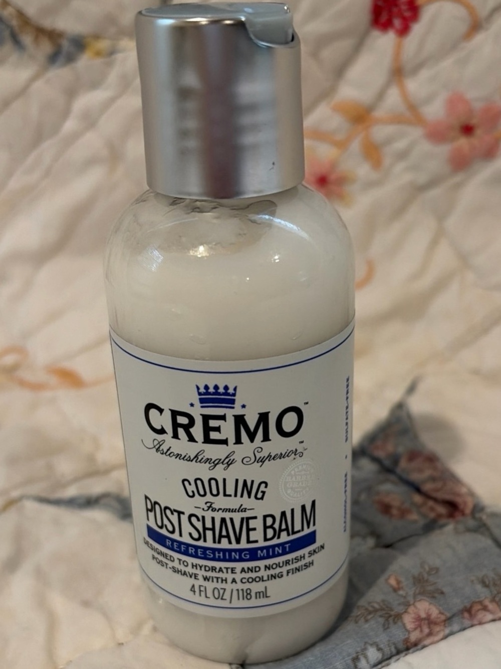 Cremo Men’s Cooling Post Shave Balm Refreshing Mint 4 fl oz HARD TO FIND
